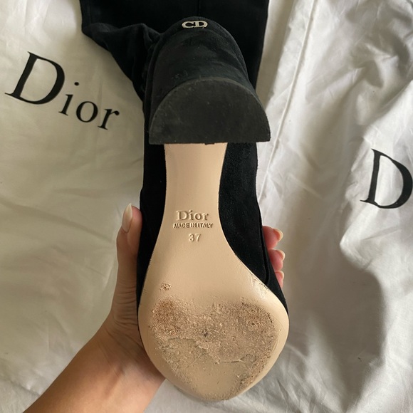 CD suede boots - Picture 6 of 9